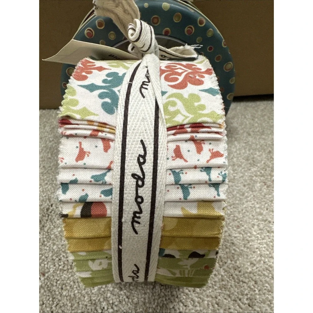 Blossom by Urban Chiks fabric Jelly roll Urban Chiks Retired Moda Fabrics Floral